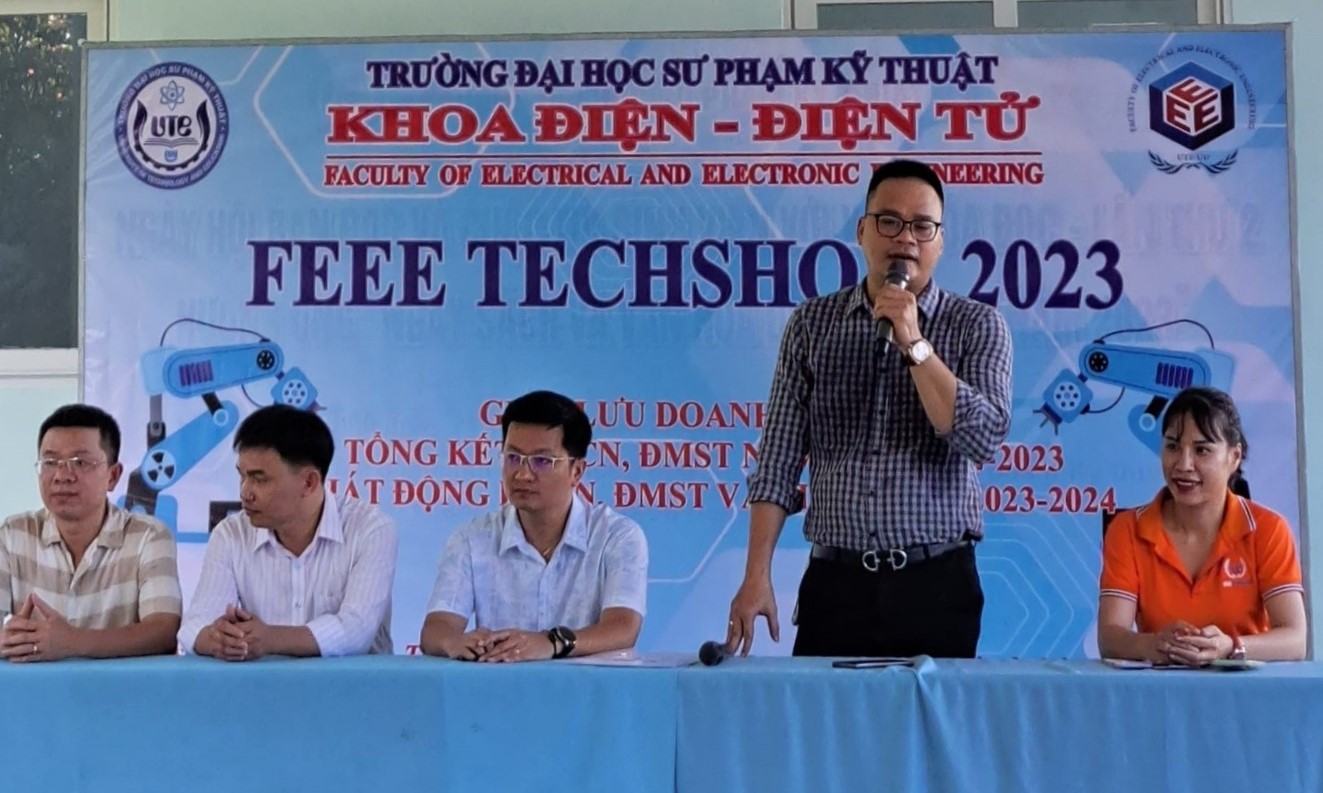 Khoa Điện - Điện tử, Trường Đại học Sư phạm Kỹ thuật - Đại học Đà Nẵng tổ chức chuỗi hoạt động chào